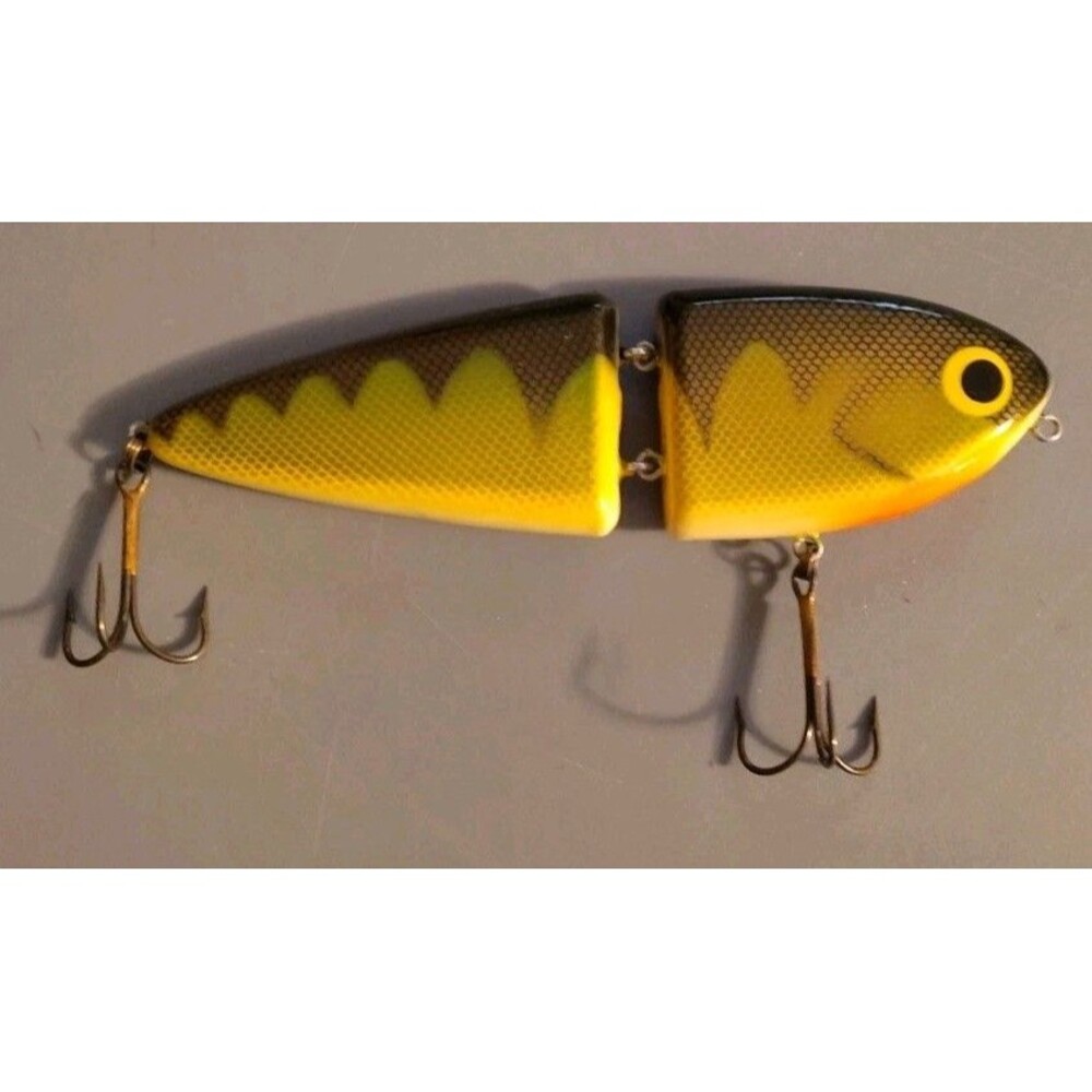 GREAT BRITAIN • ACE HANDCRAFTED FISHING Lure by GORDON GRIFFITHS 8 Inch Musky